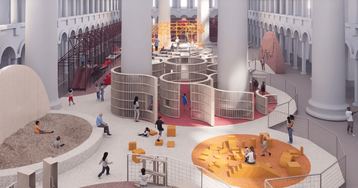 The Playground at the National Building Museum