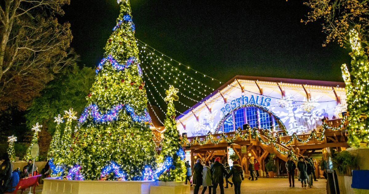Christmas Town at Busch Gardens Williamsburg