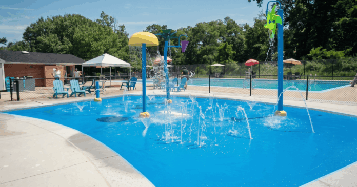 New Splash Pad @ MLK Jr Pool
