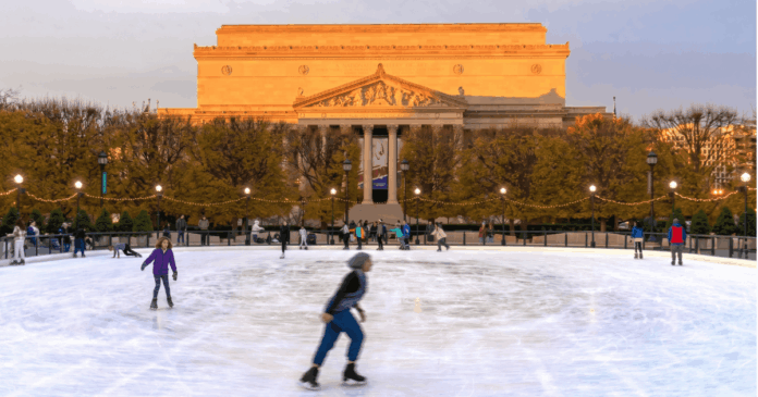 Ice Skate @ the Sculpture Garden