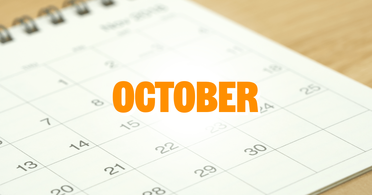 October ∙ Can't-Miss Fun