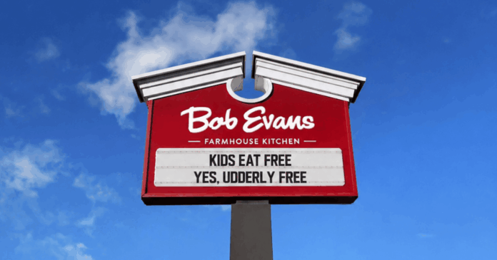 Kids Eat Free @ Bob Evans