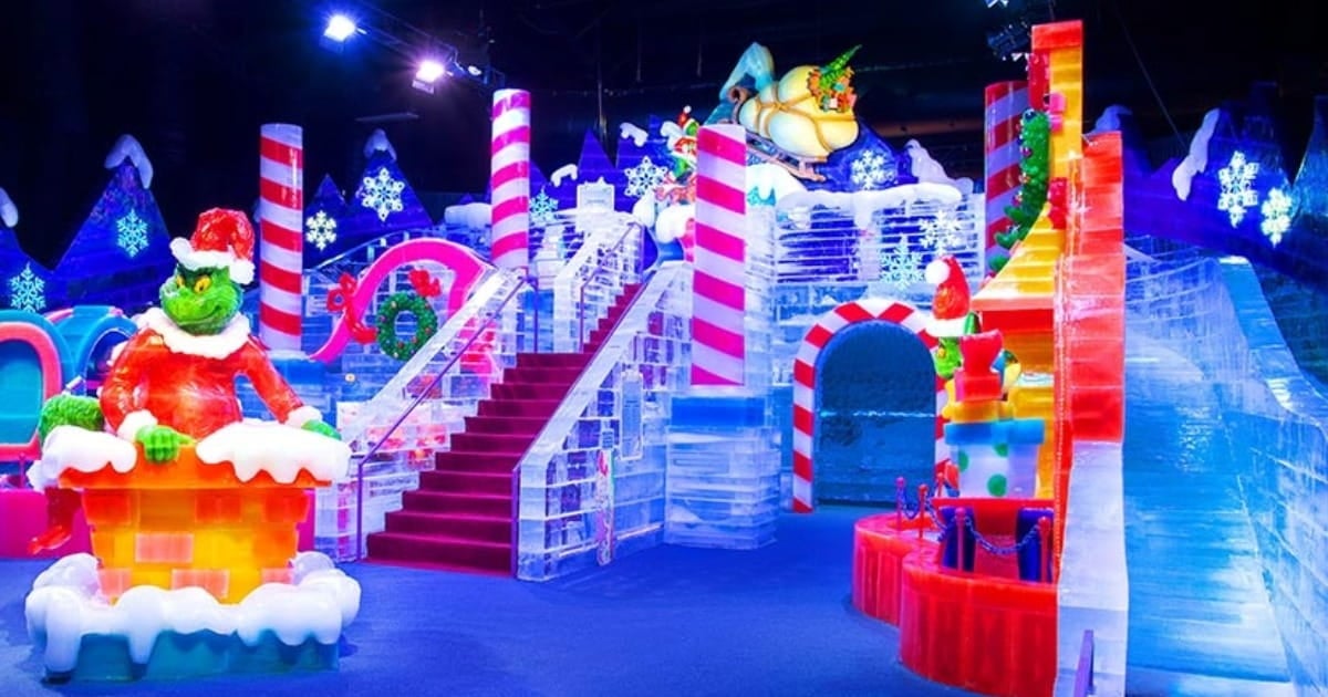 ice! featuring Dr. Seuss's How the Grinch Stole Christmas! at Gaylord National Resort in National Harbor, MD